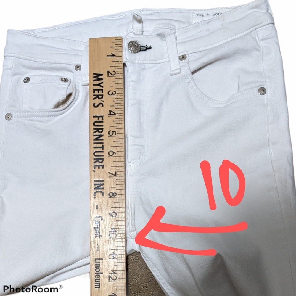 4/$25 Rag & Bone jeans 28 - Picture 4 of 13
